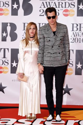 Mark Ronson And Josephine De La Baume At The BRIT Awards 2016