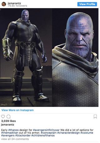 Thanos concept art