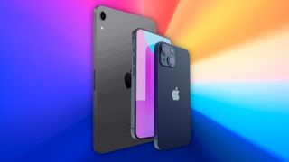 iPad with iPhone 15 renders