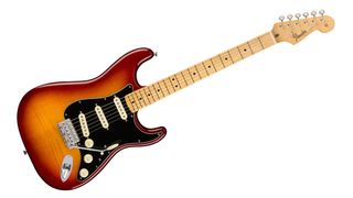 Fender Rarities Flame Ash Top Stratocaster front