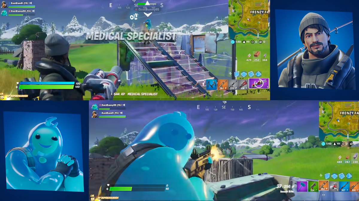 Fortnite split-screen: how to play with friends - Fortnite INTEL