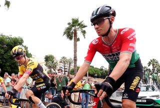 Attila Valter stands out in the red, white and green national champion's jersey