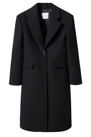 Mango Lapels structured coat