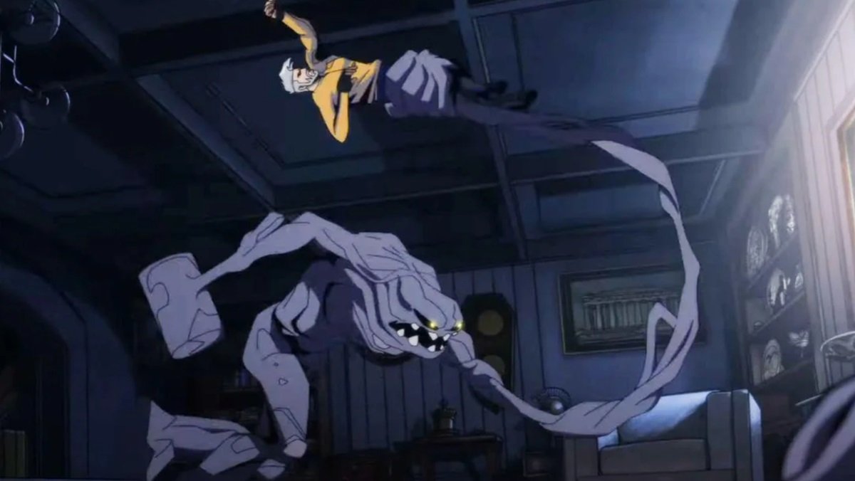 Clayface attacking Rick Flag Sr. in Creature Commandos season 1