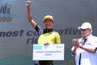 Sea Keong Loh won the most combative rider award