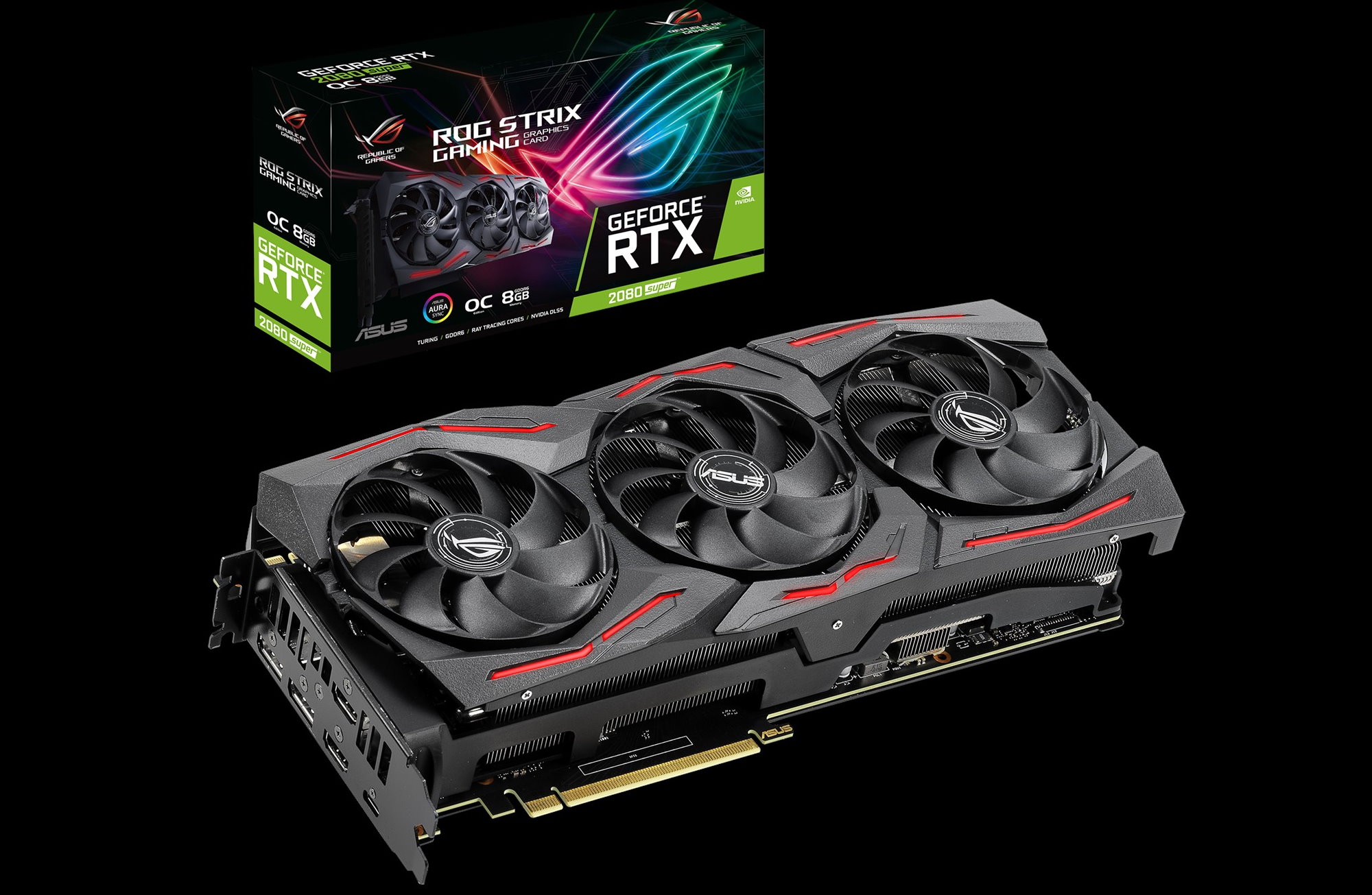 マイニングはしませんでしたASUS ROG STRIX 2080 SUPER OC 8GB GDDR6