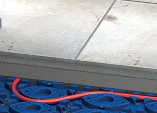 The Profix® Ultra Low-Profile Screed System for 10mm to 12mm diameter UFH pipes is an ideal warm-water underfloor heating solution for retrofitting because the system can be easily installed over existing floors, significantly reducing disruption during installation as well as minimising build-up on top of current floor levels to as little as 15mm.