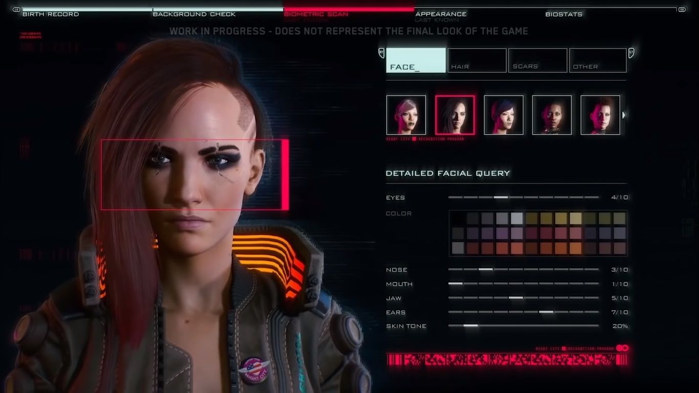 Cyberpunk 2077's character creation options won't be limited by gender | PC  Gamer