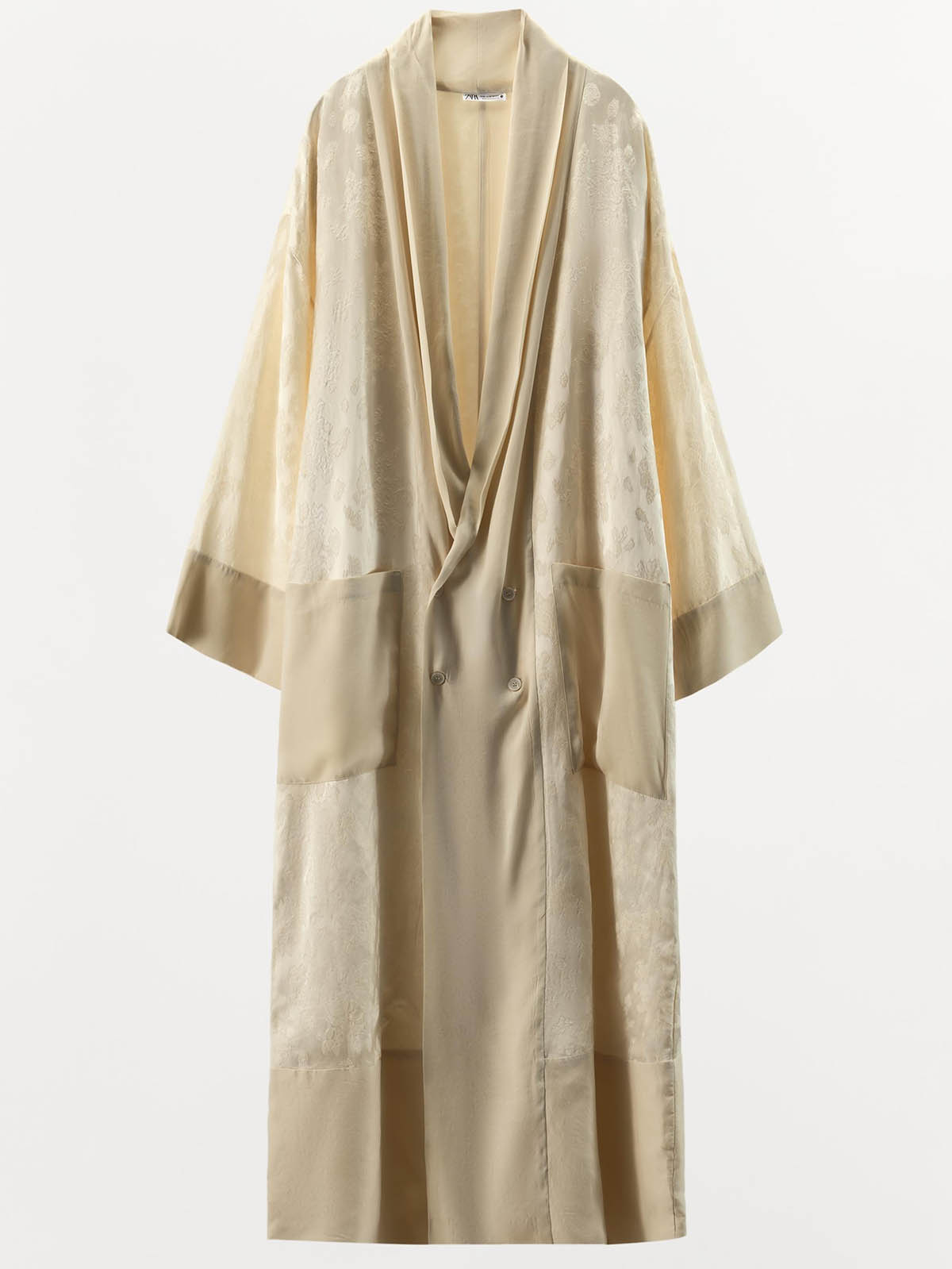 Jacquard Linen Blend Coat Limited Edition