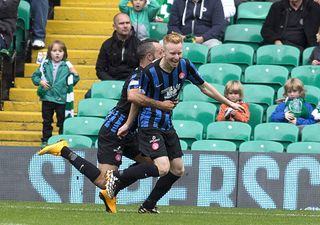 Ali Crawford celebrates