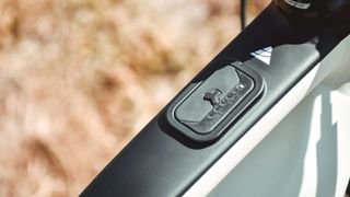 Close up on the Cairn Cycles E-Adventure Rival remote