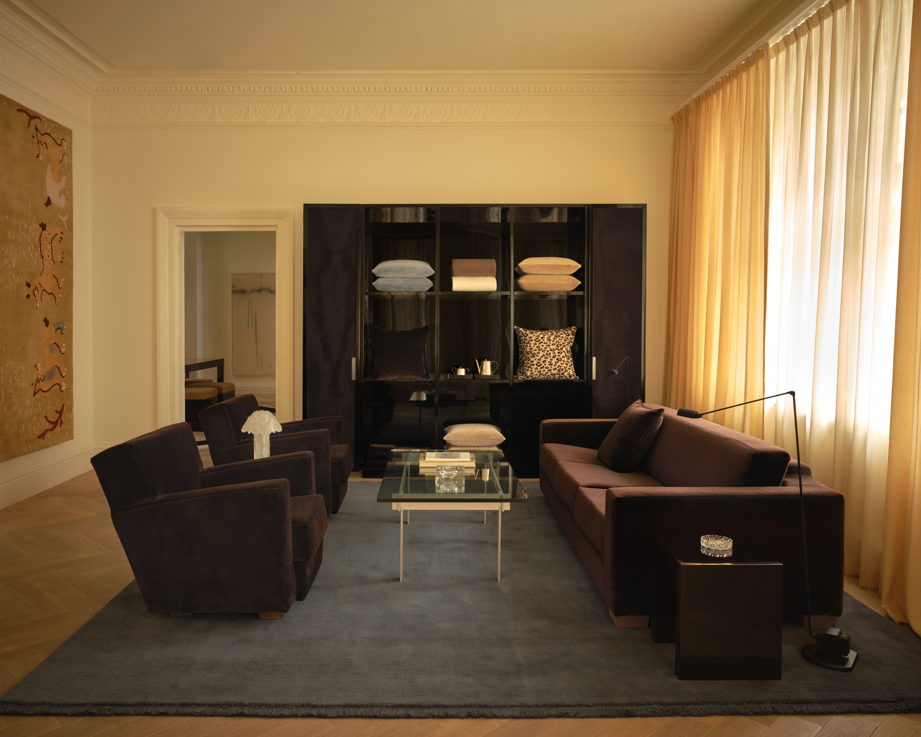 hazy London apartment