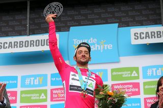 Nathan Haas won the KOM jersey at the Tour de Yorkshire