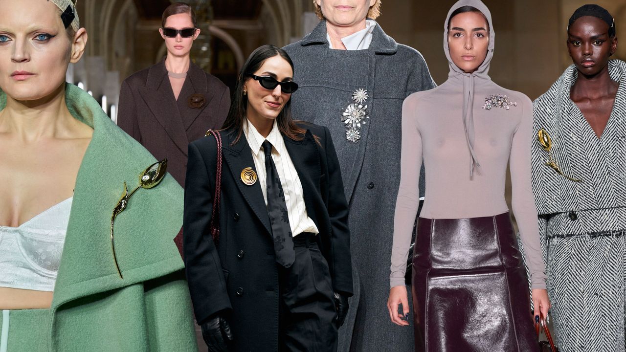 Raid the Archives: Brooches and Pins Are Now a Major 2024 Trend | Who ...