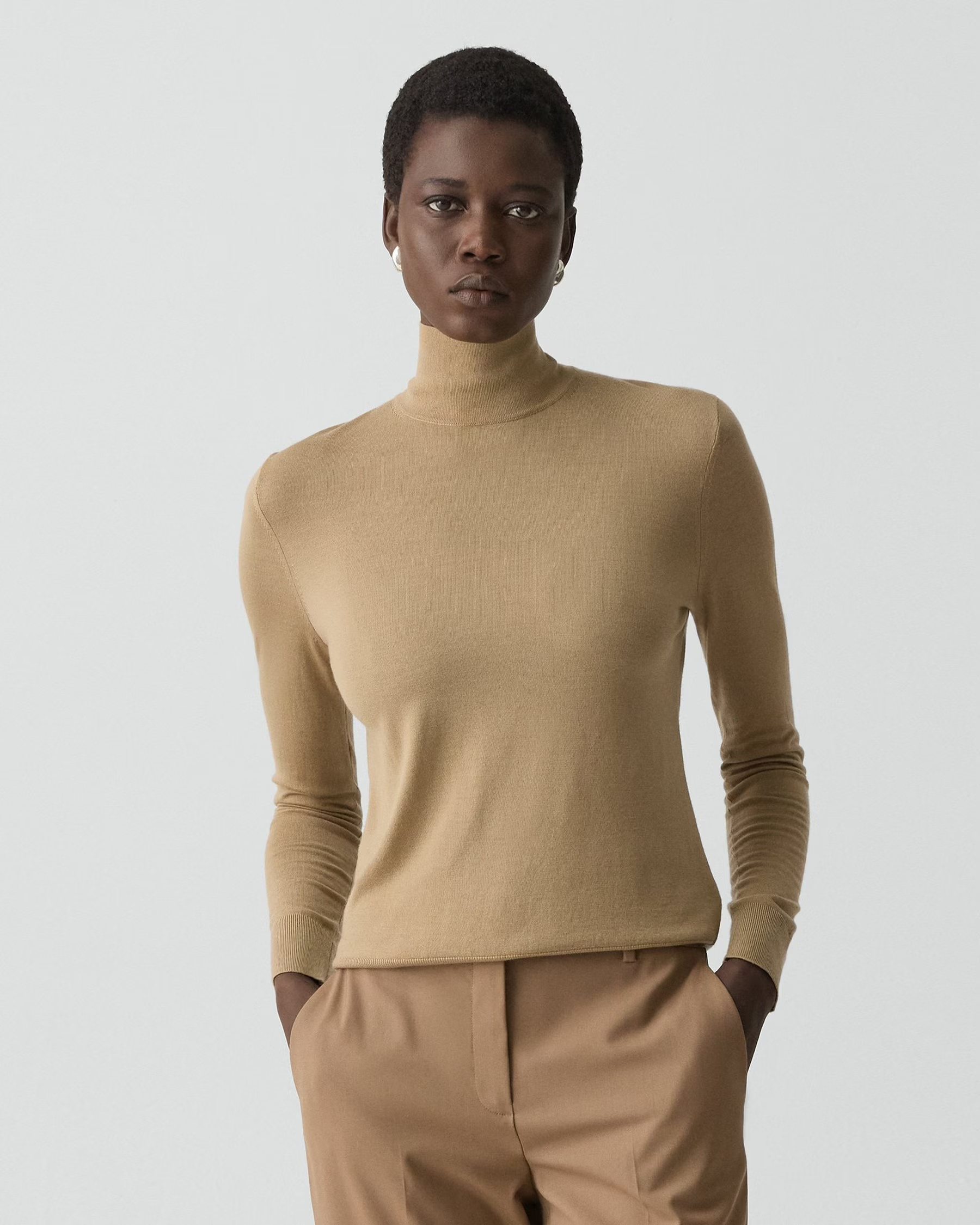 Theory, Turtleneck Sweater in Regal Wool