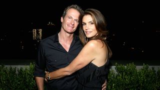 Rande Gerber and Cindy Crawford