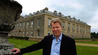 Earl Charles Spencer at Althorp House in Northamptonshire