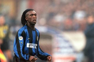 Clarence Seedorf in action for Inter Milan