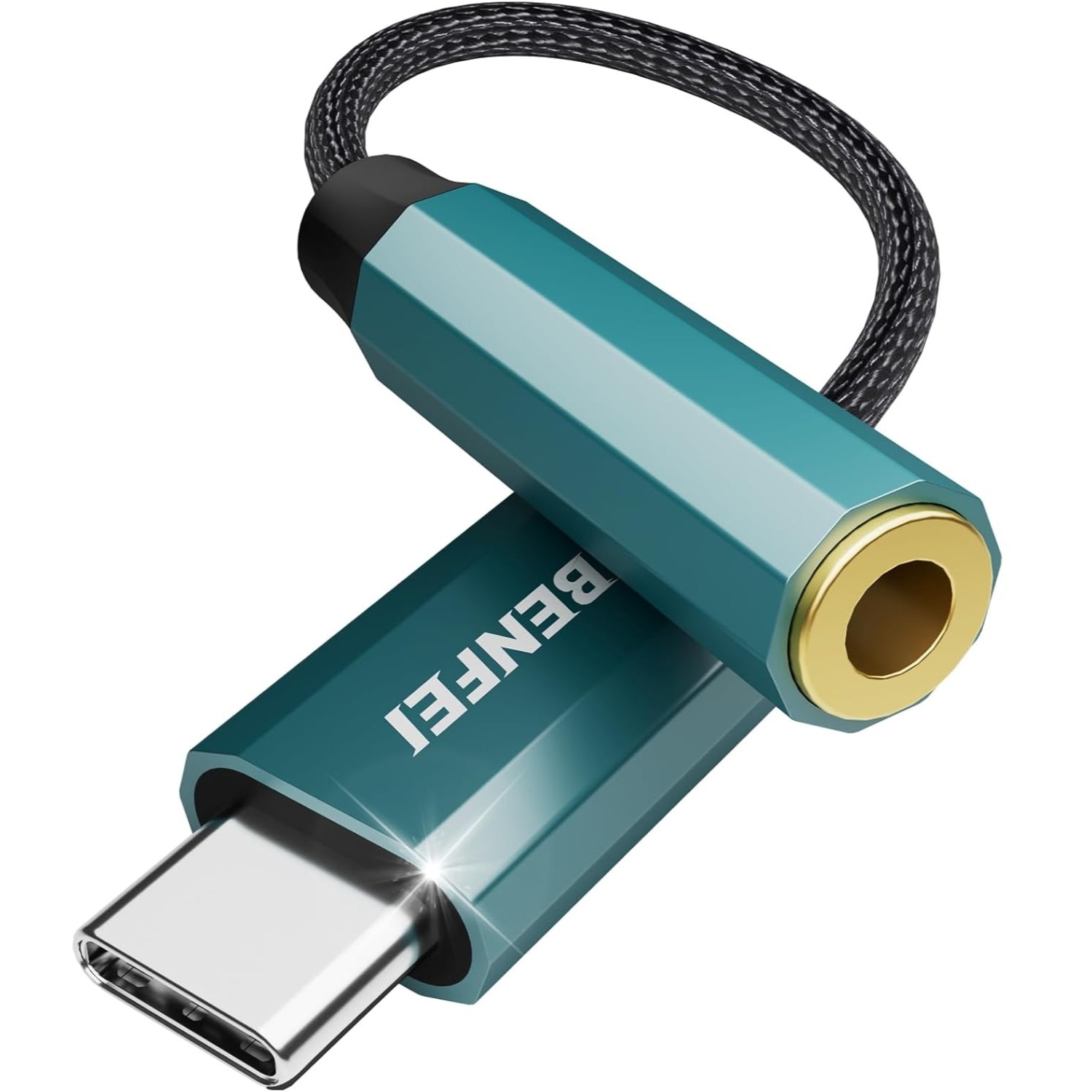 BENFEI USB-C to Audio Jack Adapter with DAC chipset