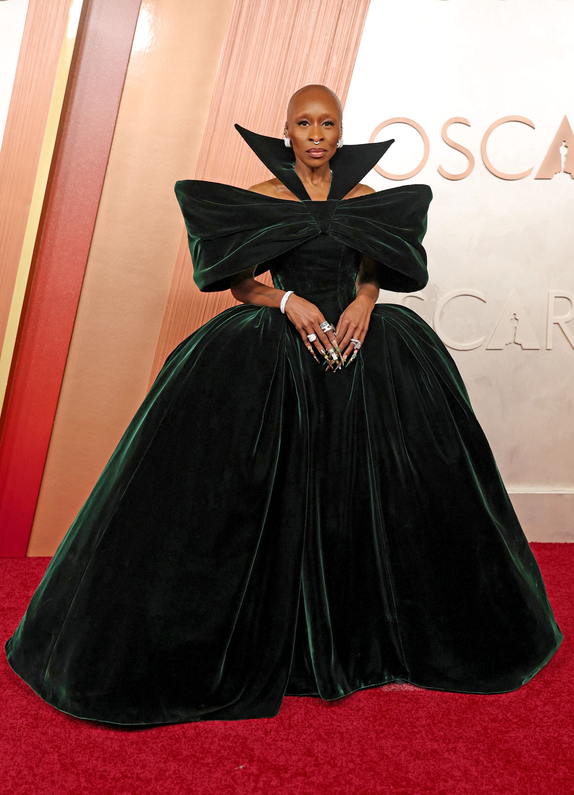 Cynthia Erivo on the red carpet.