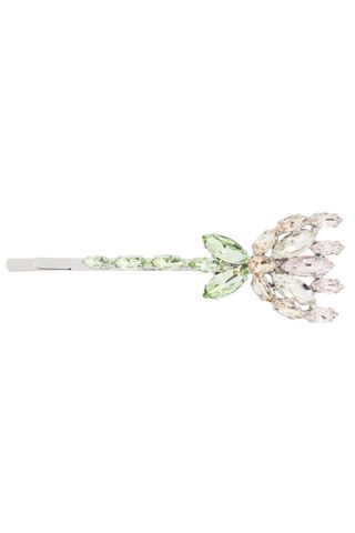 Simone Rocha Silver & Pink Carnation Hair Clip