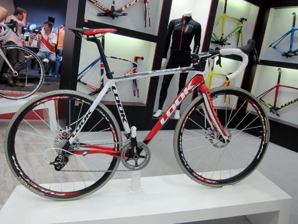 Several companies were already showing disc-equipped 'cross rigs at this year's Eurobike show.