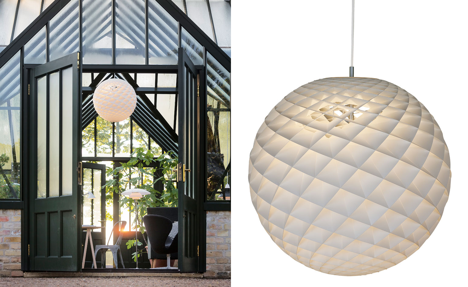 Patera in conservatory