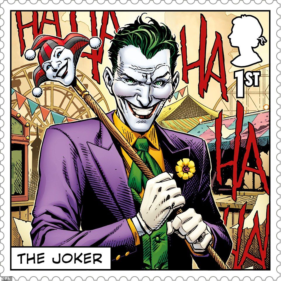 Batman stamps
