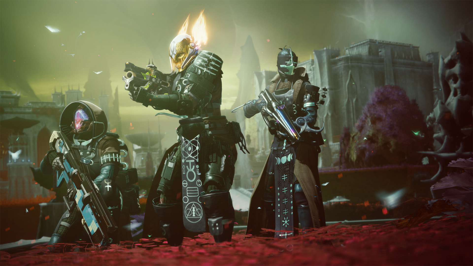 Destiny 2 guardians classes exotic gear witch queen