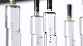 Samurai Vodka bottle