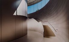 Staircase in Apple's headquarters