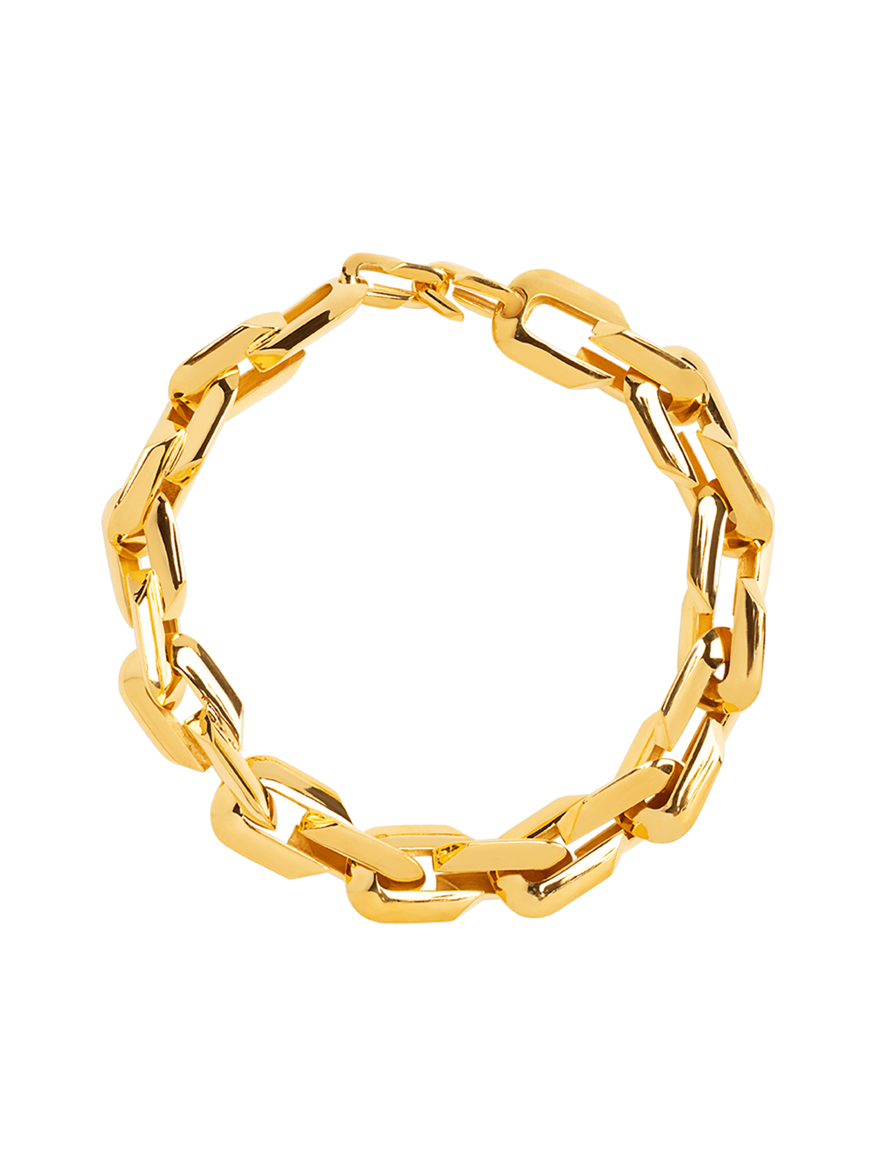 Sakli Chunky Choker - 24k Gold Plated