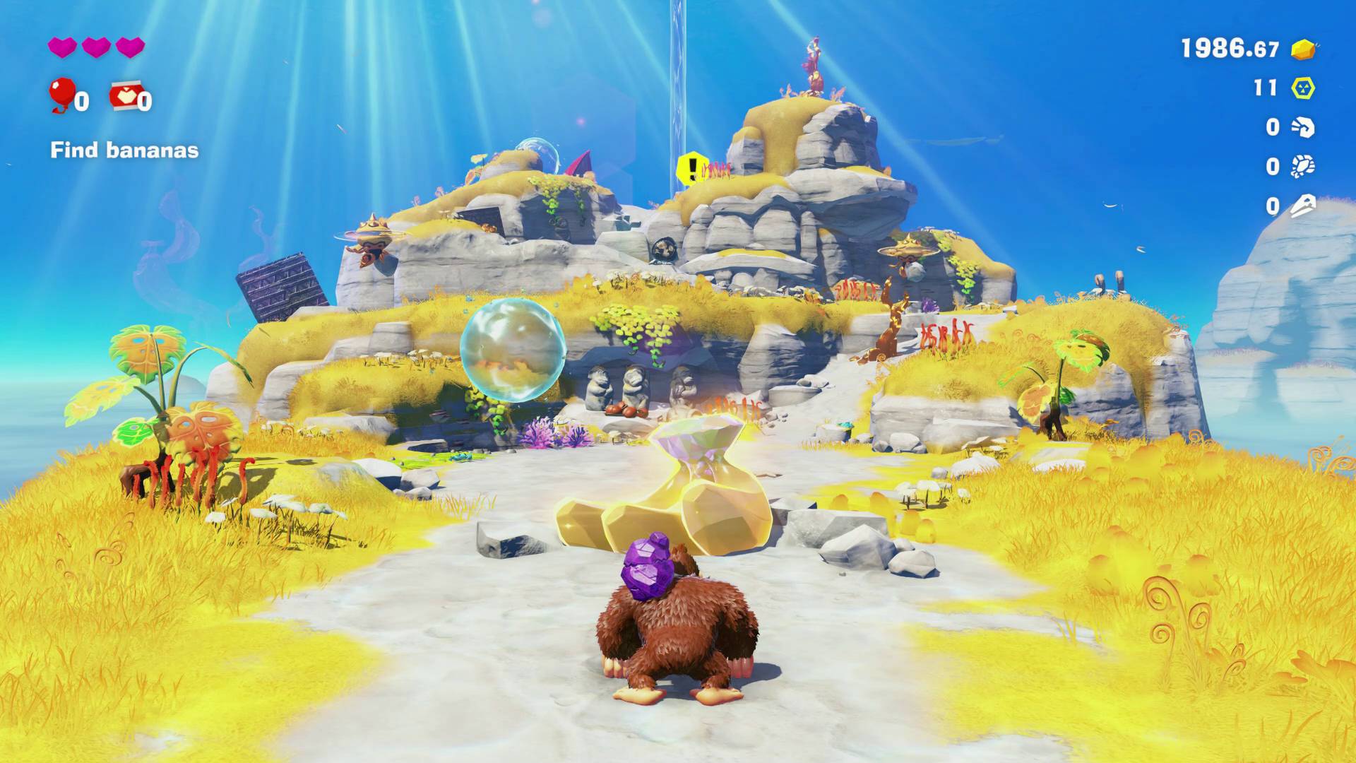 Donkey Kong Bananza lagoon layer