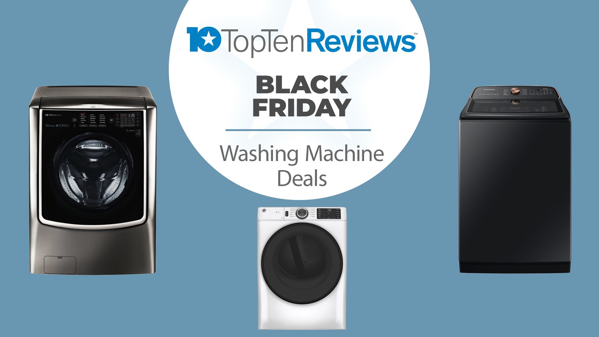 Black Friday washing machine deals 2024 | Top Ten Reviews - Best Black Friday Washing Machine Deals