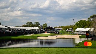 The 17th hole at Bay Hill