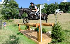 Christopher Burton (AUS) riding POLYSTAR I in Magic Millions British Open CIC3* Section A during the Magic Millions Festival of British Eventing at Garcombe Park near Stroud in Gloucestershire, in the UK between 4-5th August 2018