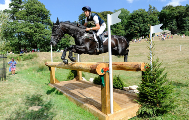 Christopher Burton (AUS) riding POLYSTAR I in Magic Millions British Open CIC3* Section A during the Magic Millions Festival of British Eventing at Garcombe Park near Stroud in Gloucestershire, in the UK between 4-5th August 2018