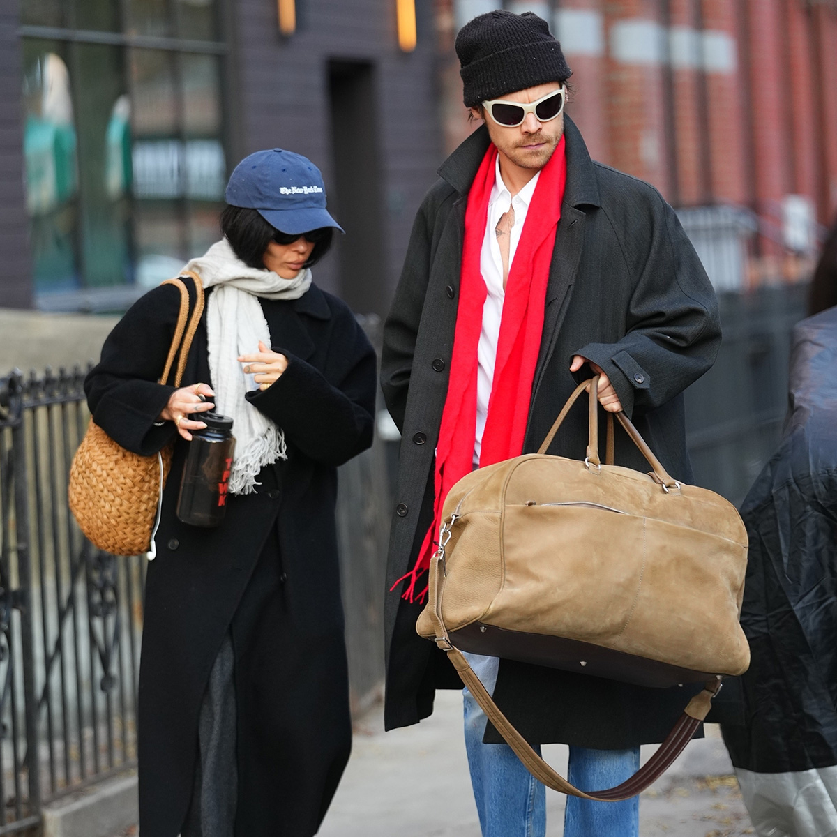 harry styles and zoe kravitz in new york city