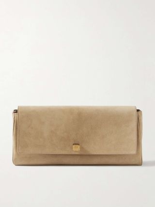 Audrey Suede Clutch