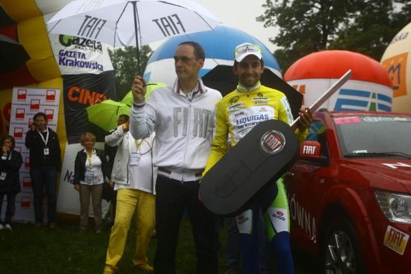 It appears that Tour of Poland champion Moreno Moser (Liquuigas-Cannondale) now owns a new car.