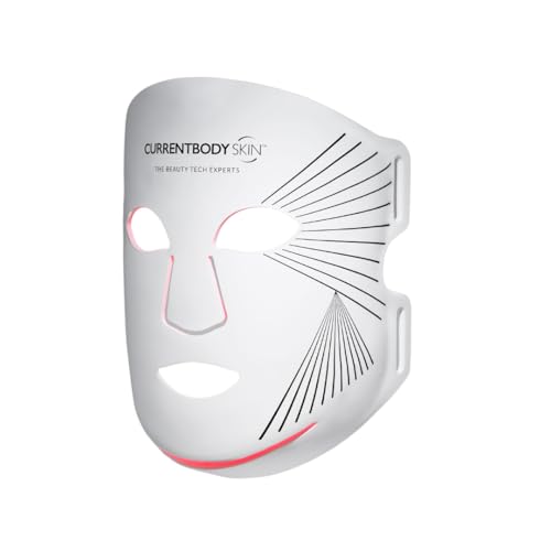 Currentbody Skin Led Light Therapy Mask: Series 2 | Red Light Led Face Mask for Advanced Anti-Ageing | Red, Near-Infrared and Deep Near-Infrared Wavelengths for Wrinkle Reduction