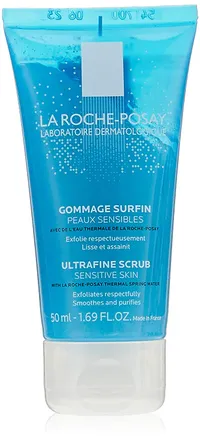 best facial exfoliants La Roche-Posay Ultrafine Scrub for Sensitive Skin