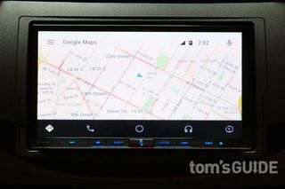 Google Maps on Android Auto. Credit: Jeremy Lips/Tom's Guide