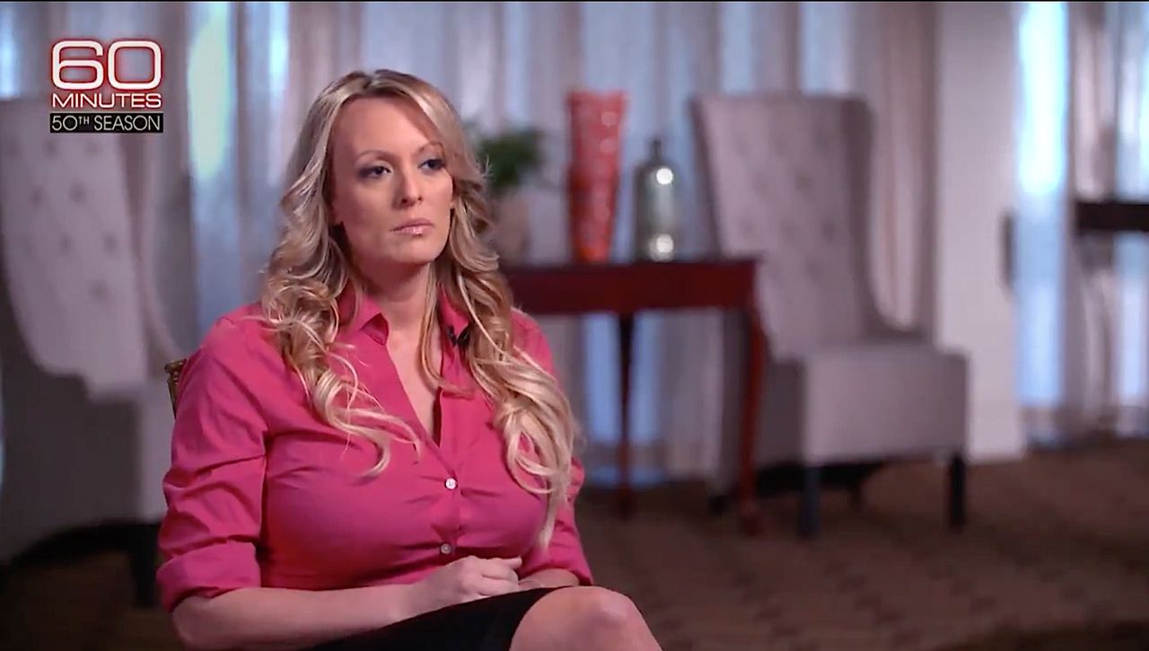 Stormy Daniels talks to Anderson Cooper