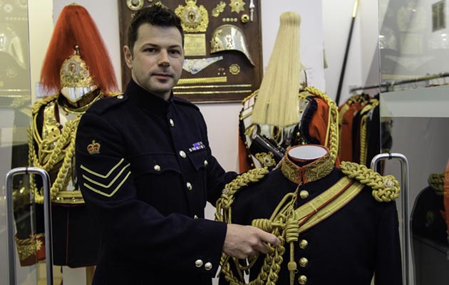 THE HOUSEHOLD CAVALRY PREPARE FOR THE ROYAL WEDDING