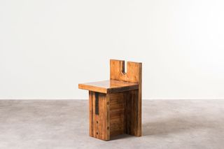 Poméla stool, by Lina Bo Bardi, 1970-1980