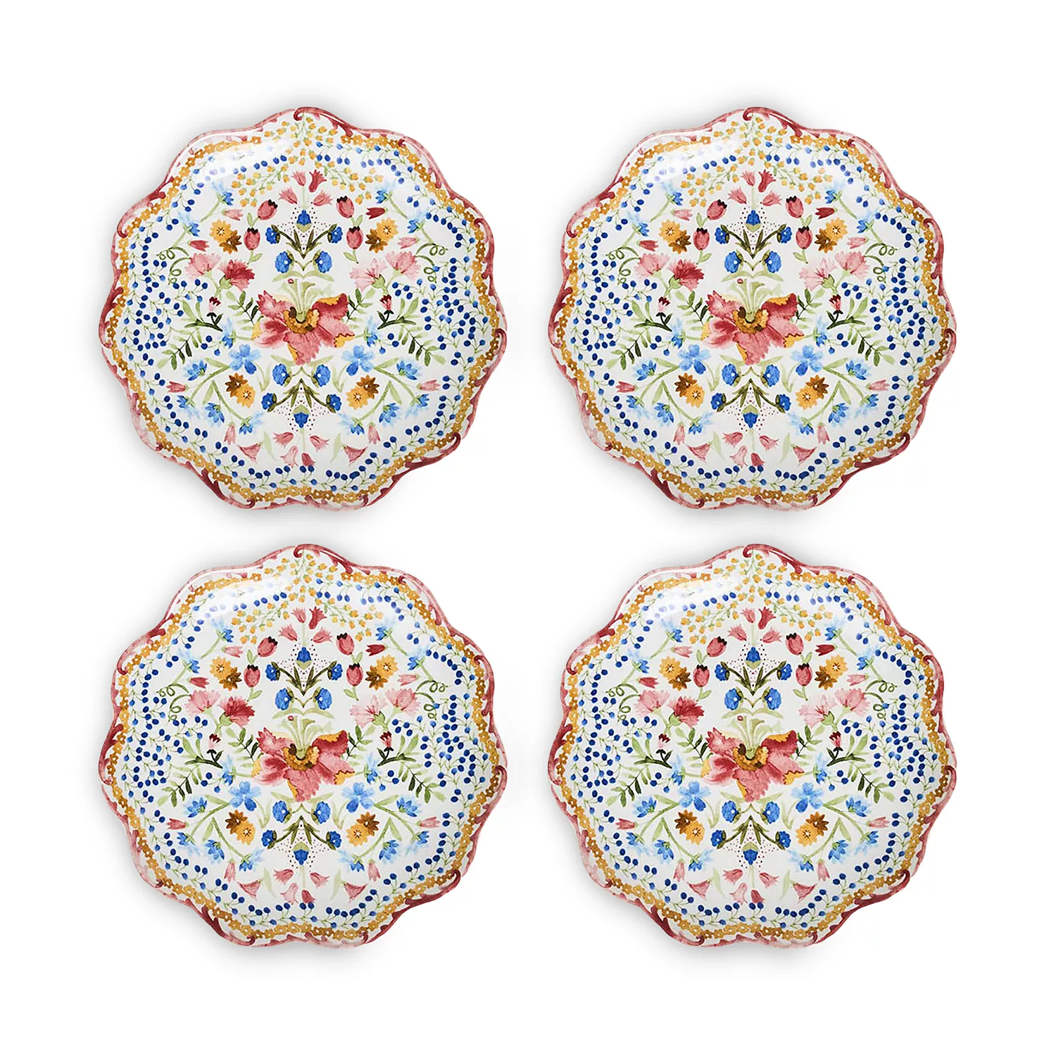 Sofia Side/cocktail Plate, Set of 4