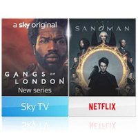 Sky TV + Netflix | £26 per month