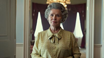 Imelda Stauten as Queen Elizabeth II in The Crown
