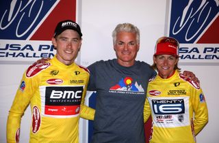 The two yellow jerseys of the USA Pro Challenge races